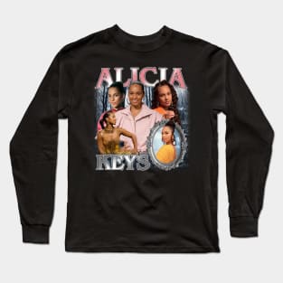 VINTAGE ALICIA KEYS Long Sleeve T-Shirt